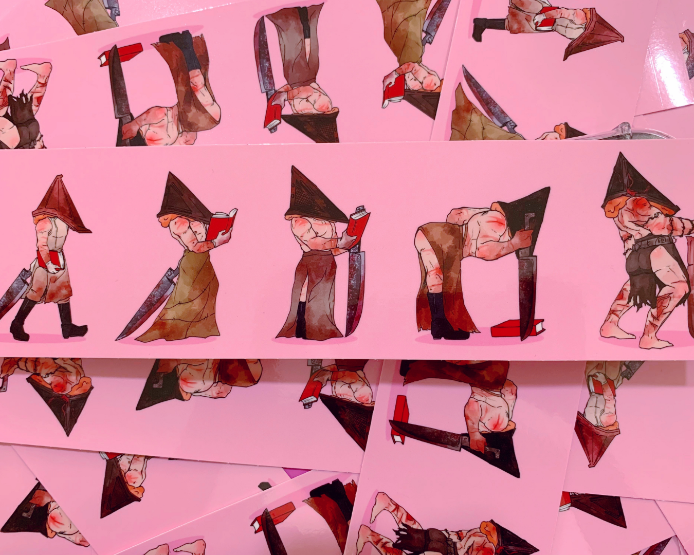 PYRAMID HEAD BIMBOFICATION BUMPER STICKER