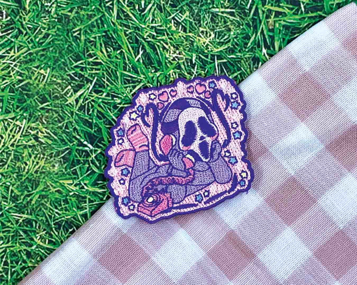 GHOSTFACE SLEEPOVER PATCH
