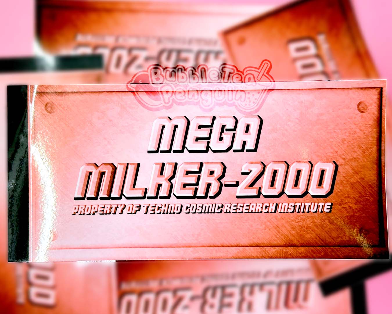 MEGA MILKER 2000 BUMPER STICKER