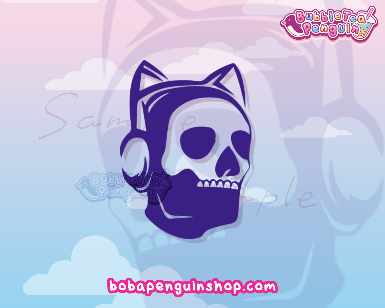 BBG GHOST GRAPHIC 2.5IN DECAL