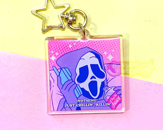 CHILLIN KILLIN 2IN ACRYLIC CHARM