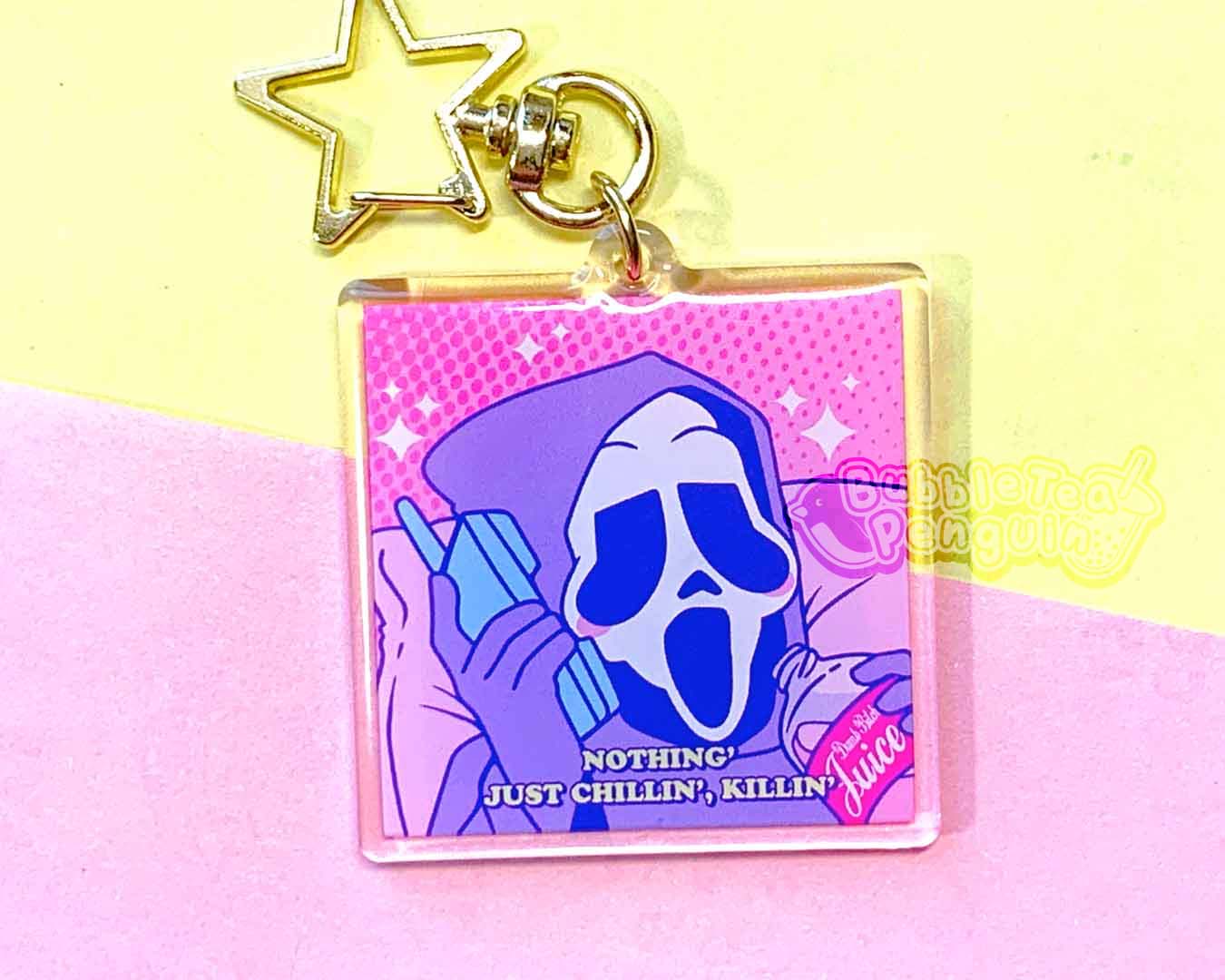 CHILLIN KILLIN 2IN ACRYLIC CHARM
