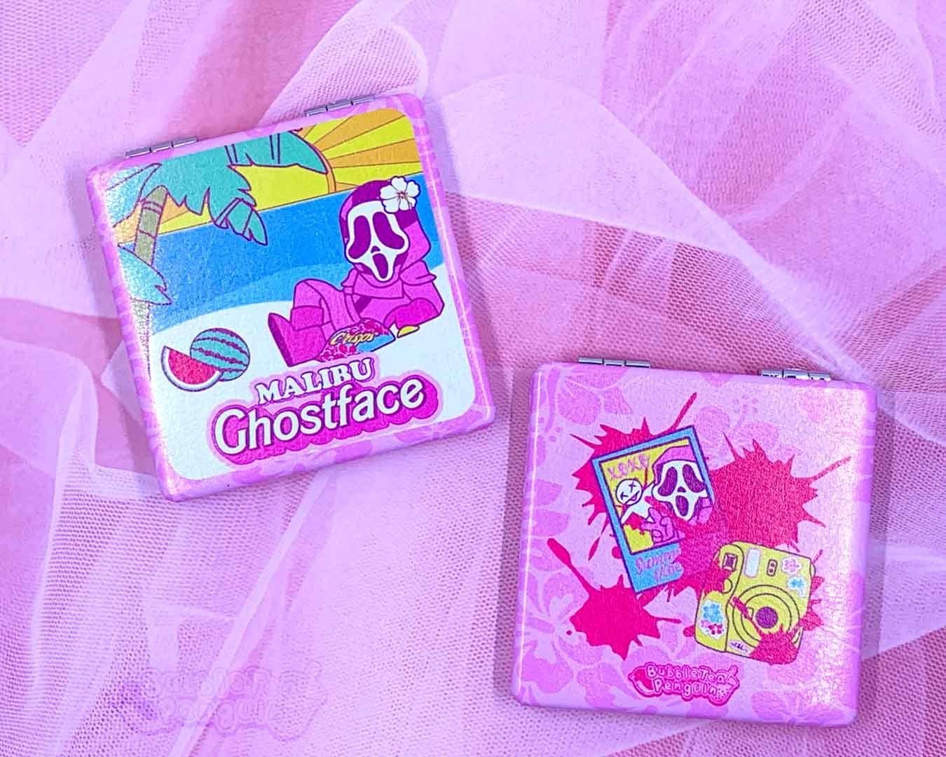 MALIBU GHOSTFACE MIRROR COMPACT