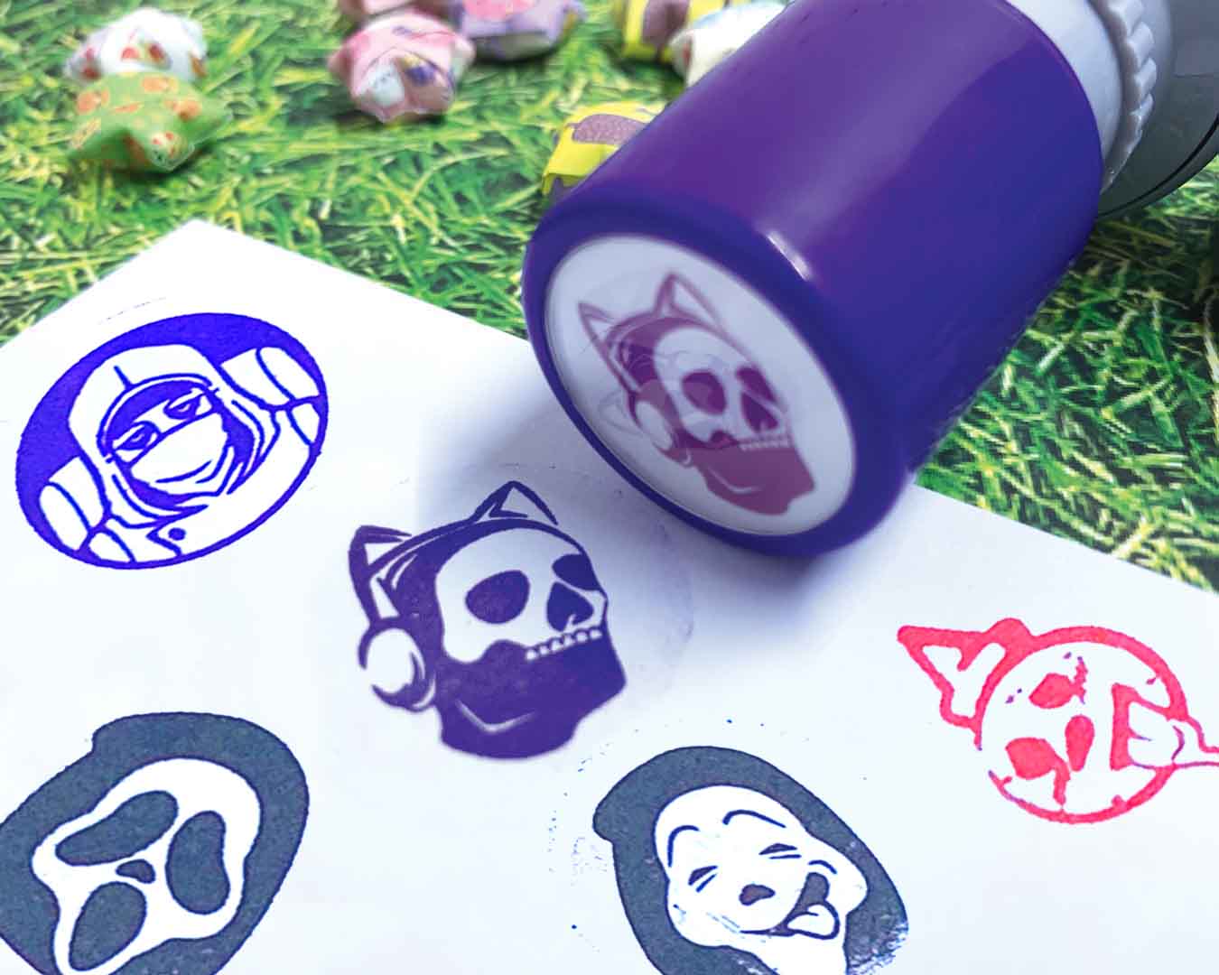 SELF INKING STAMPS: CHARACTER DESIGNS
