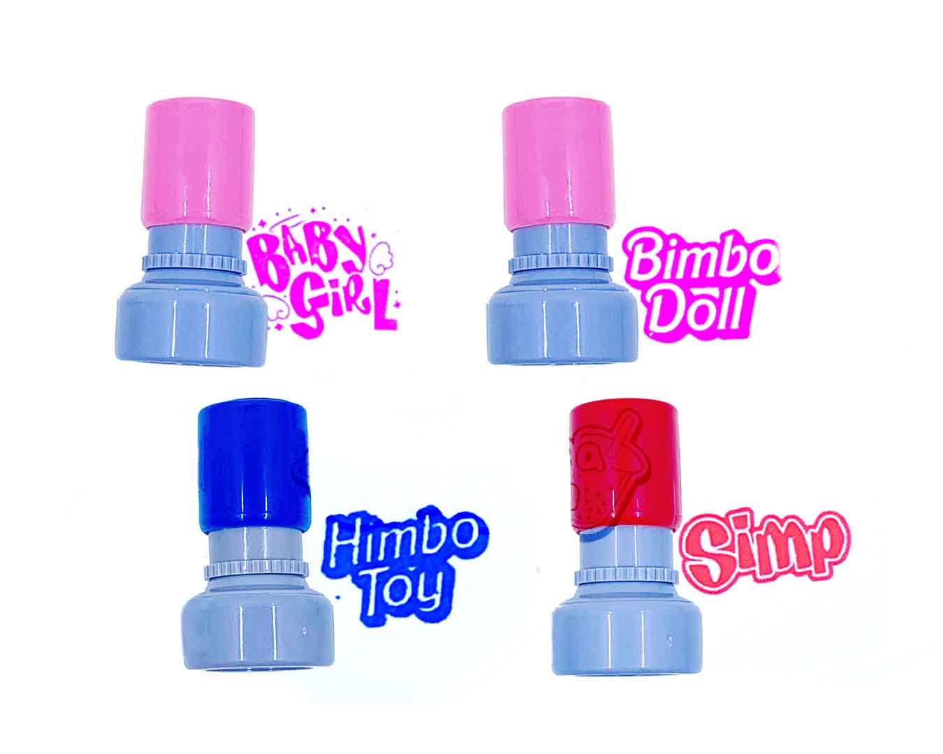 SELF INKING STAMPS: MEME PHRASES
