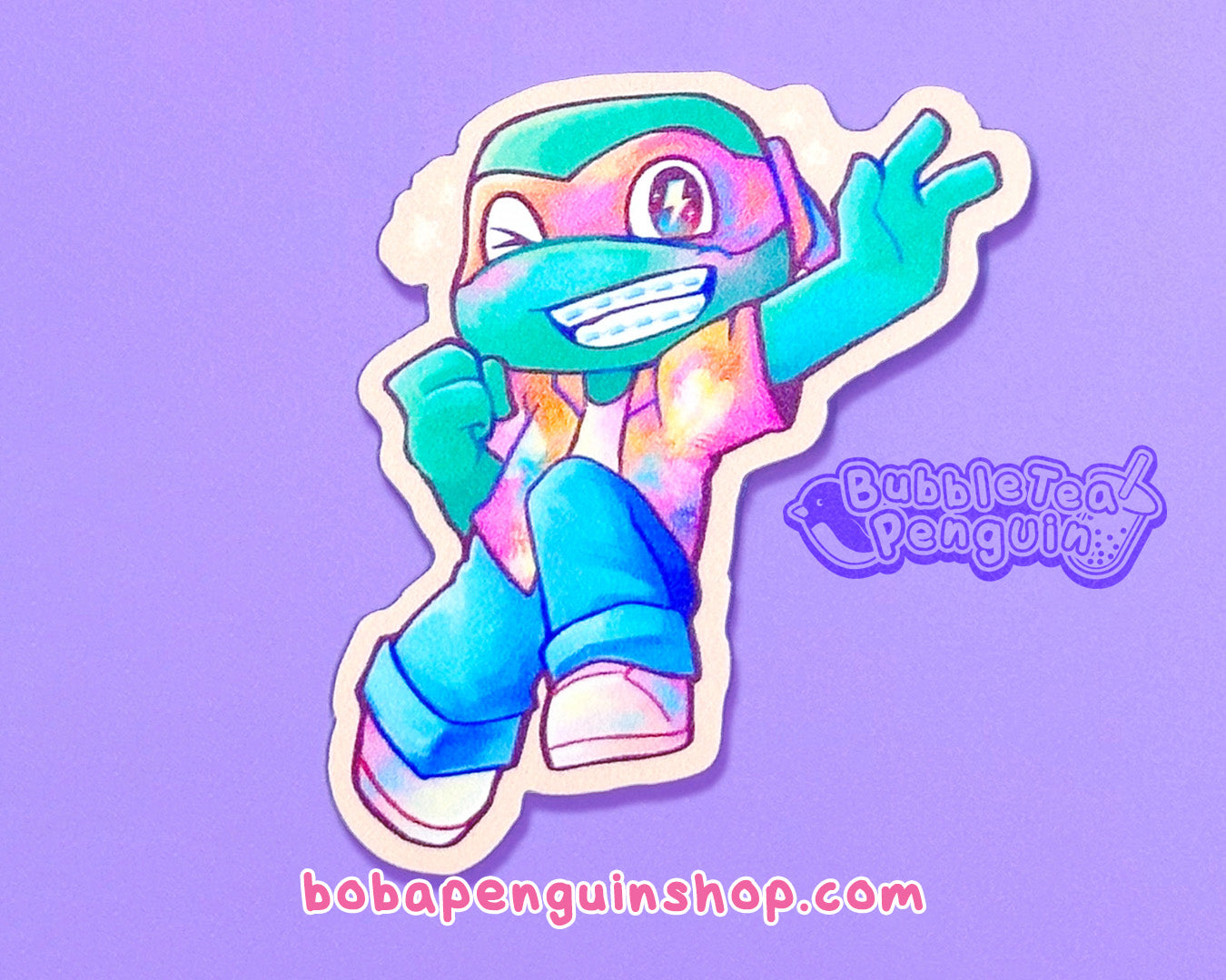 MUTANT TURTLEZ 2.5IN STICKERS (CASUAL VER)