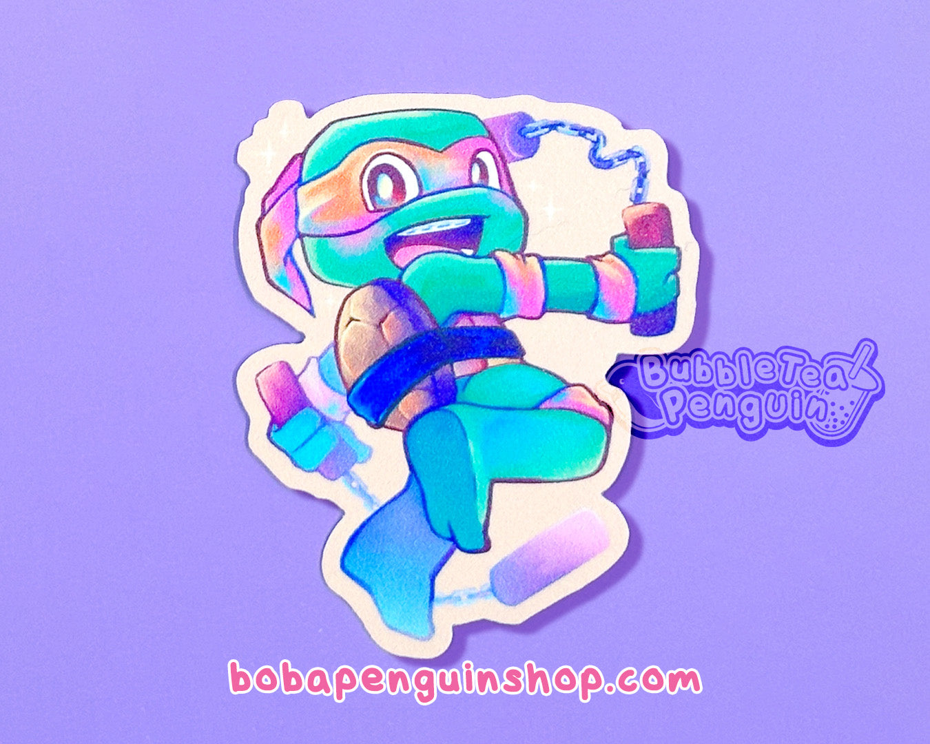 MUTANT TURTLEZ 2.5IN STICKERS (NINJA VER)