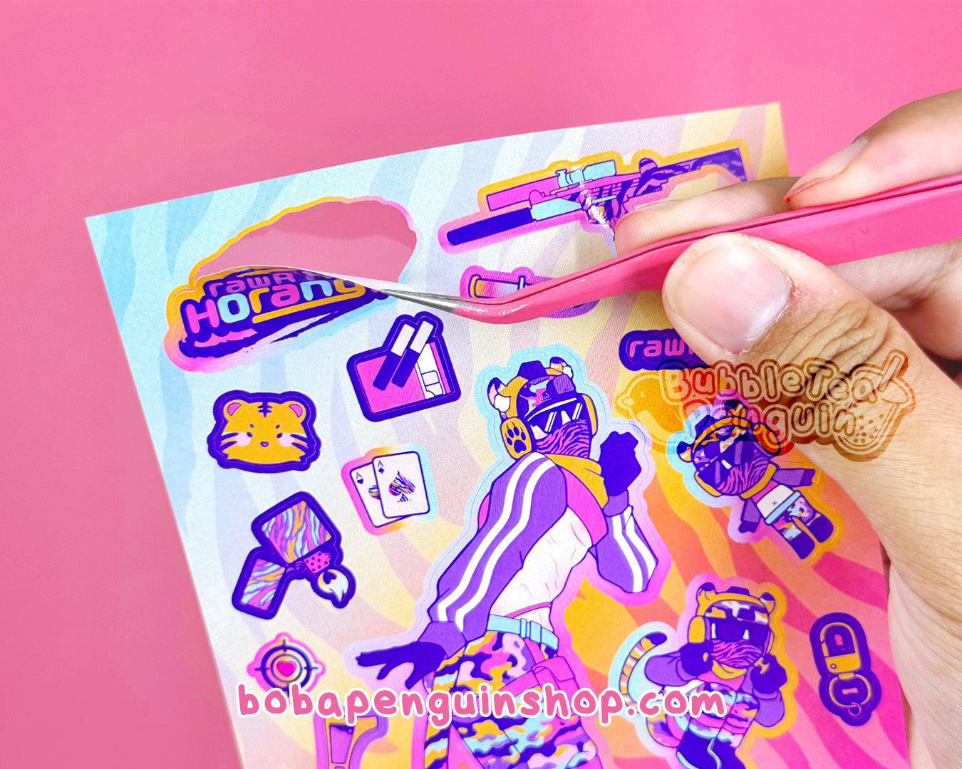 RAWR XD HORANGI 4 X 6 IN STICKER SHEET