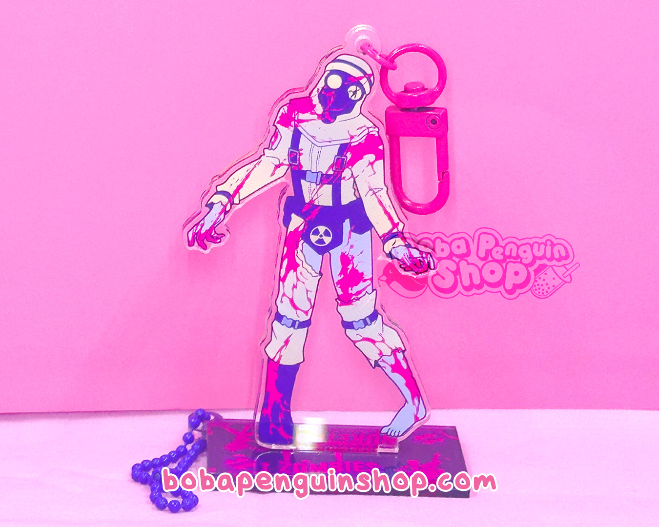 NUKETOWN ZOMBIE ACRYLIC CHARM + STANDEE