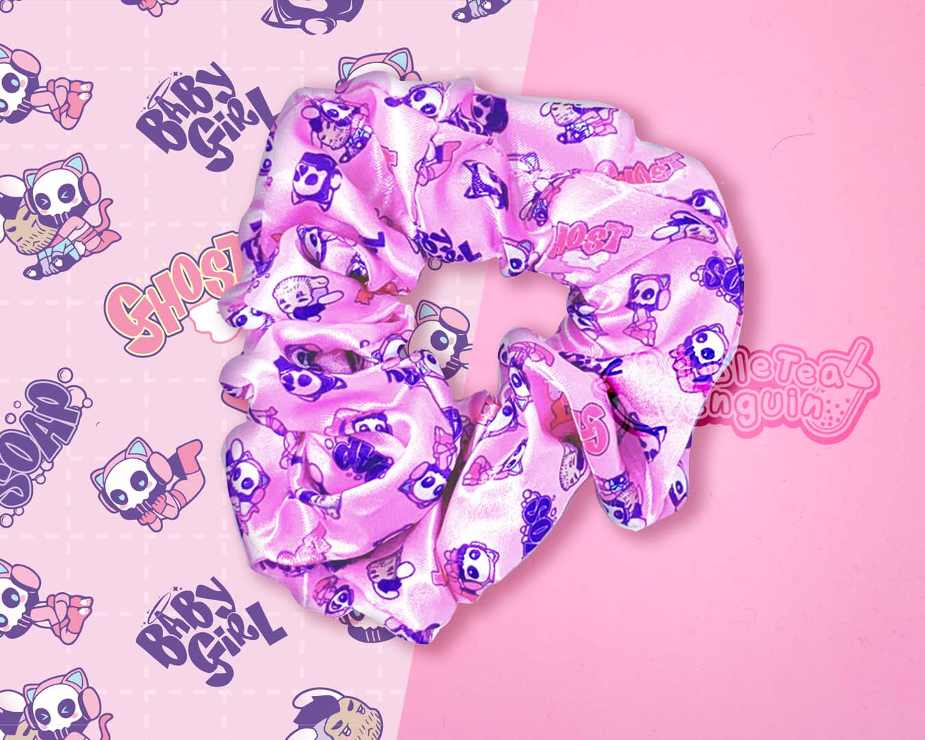 BABYGIRL GHOST SCRUNCHIE