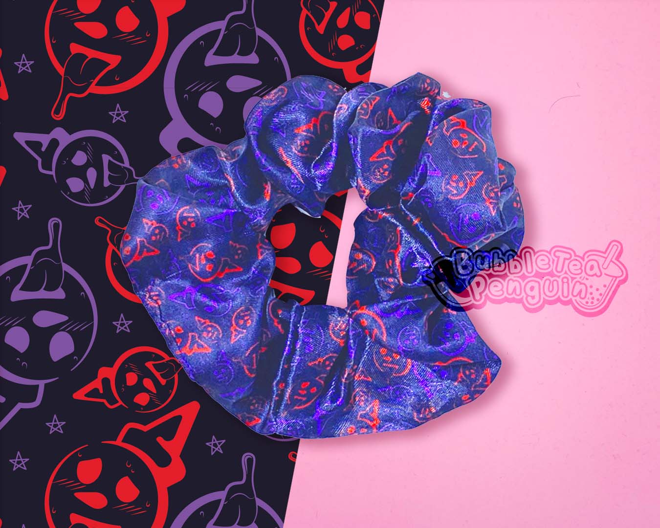 JACK BOX SCRUNCHIE (LIGHT/DARK MODE)
