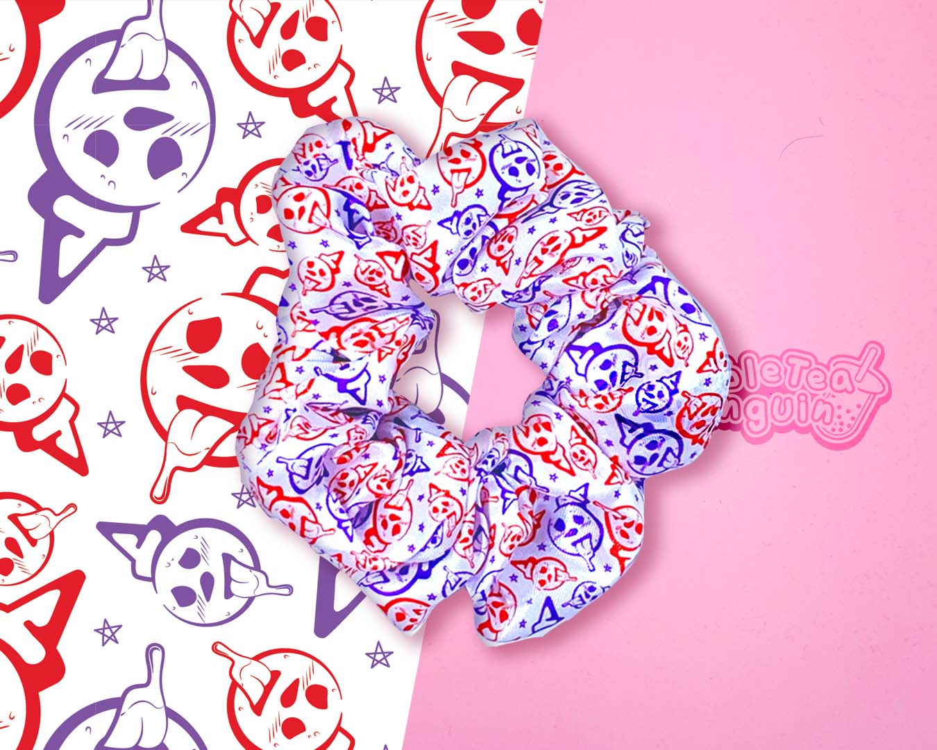 JACK BOX SCRUNCHIE (LIGHT/DARK MODE)