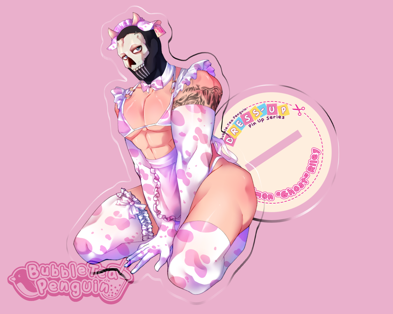 GHOST COW VER ACRYLIC STANDEE 5IN