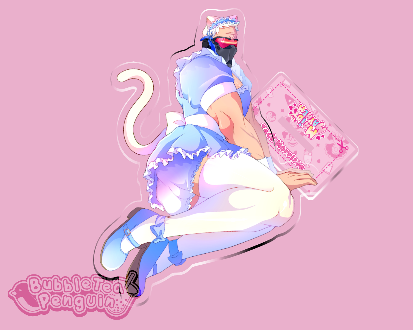 JACK MORRISON MAID STANDEE 5IN