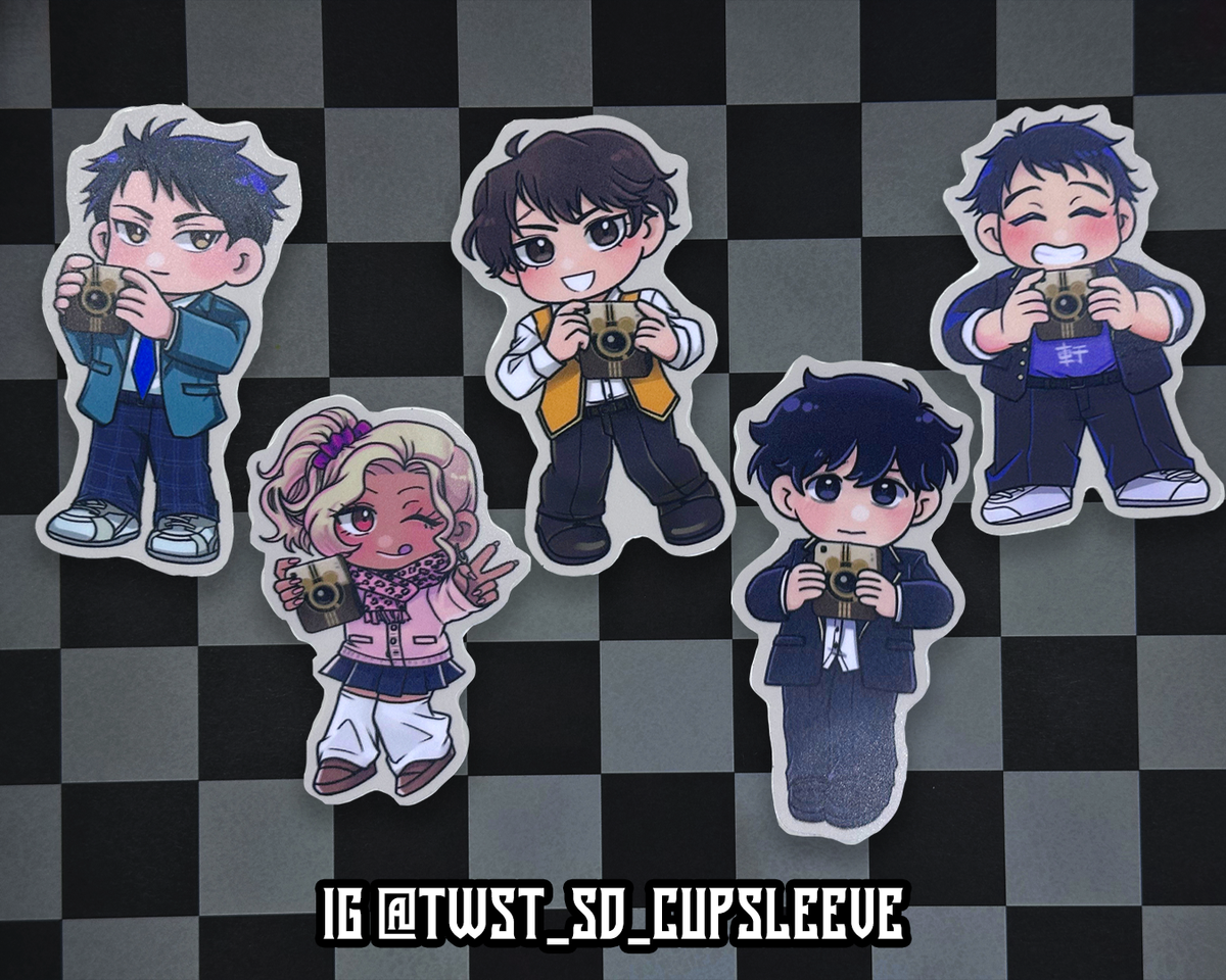 [CUPSLEEVE LEFTOVERS] YU VINYL STICKERS 2.5"