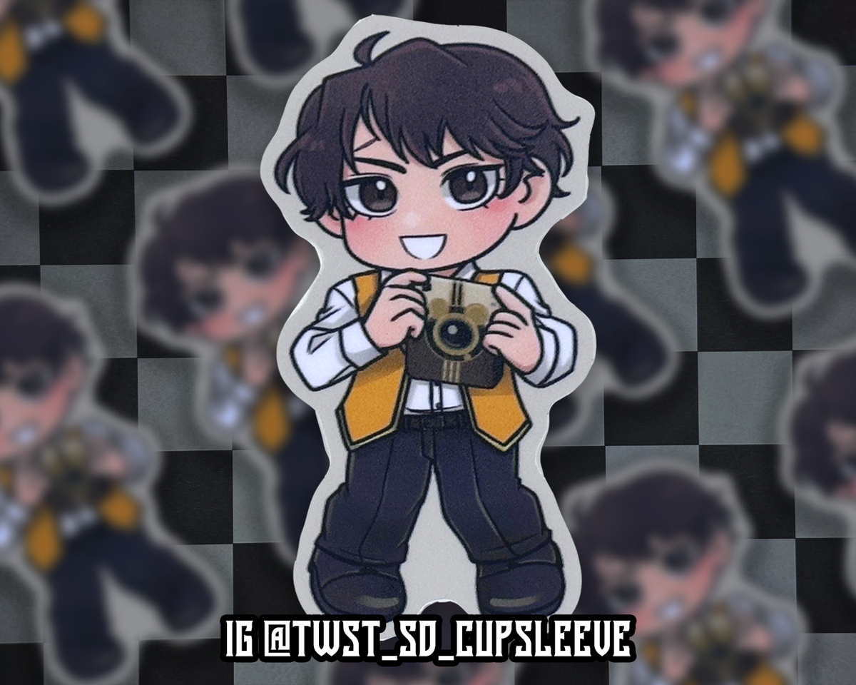 [CUPSLEEVE LEFTOVERS] YU VINYL STICKERS 2.5"