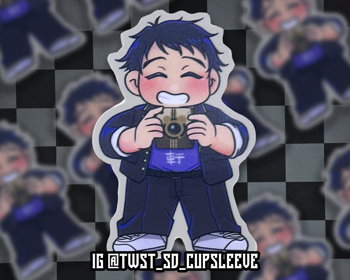 [CUPSLEEVE LEFTOVERS] YU VINYL STICKERS 2.5"