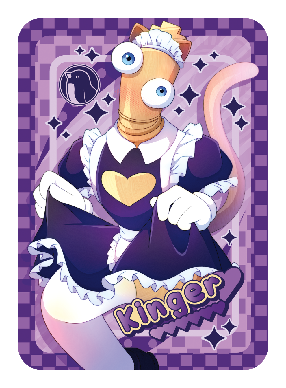[PATREON EXCLUSIVE] KINGER MAID TRADING CARD