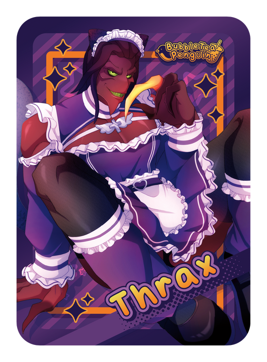 [PATREON EXCLUSIVE] THRAX MAID TRADING CARD