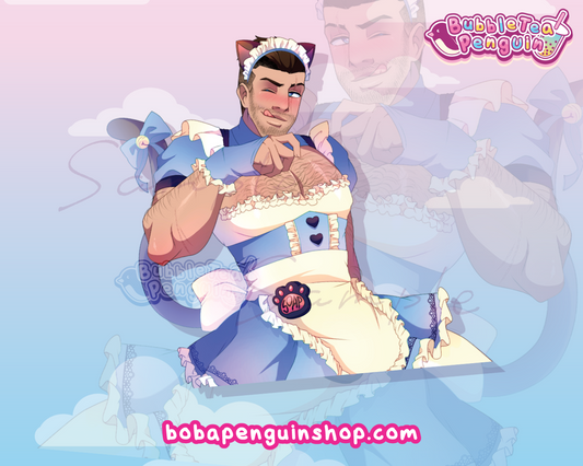 SOAP MAID 5IN DECAL