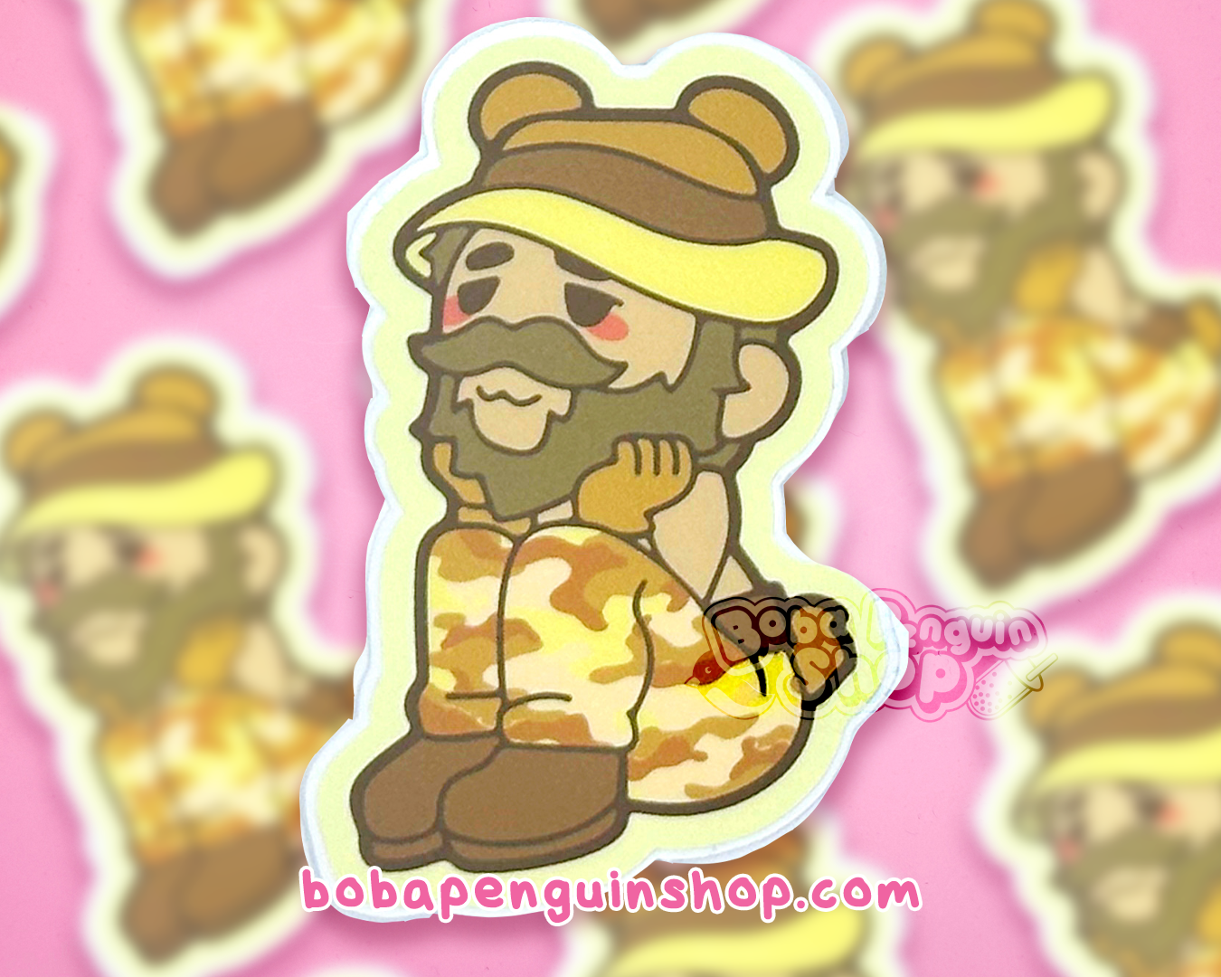 CALL OF BOOTY 2.5" MINI STICKERS