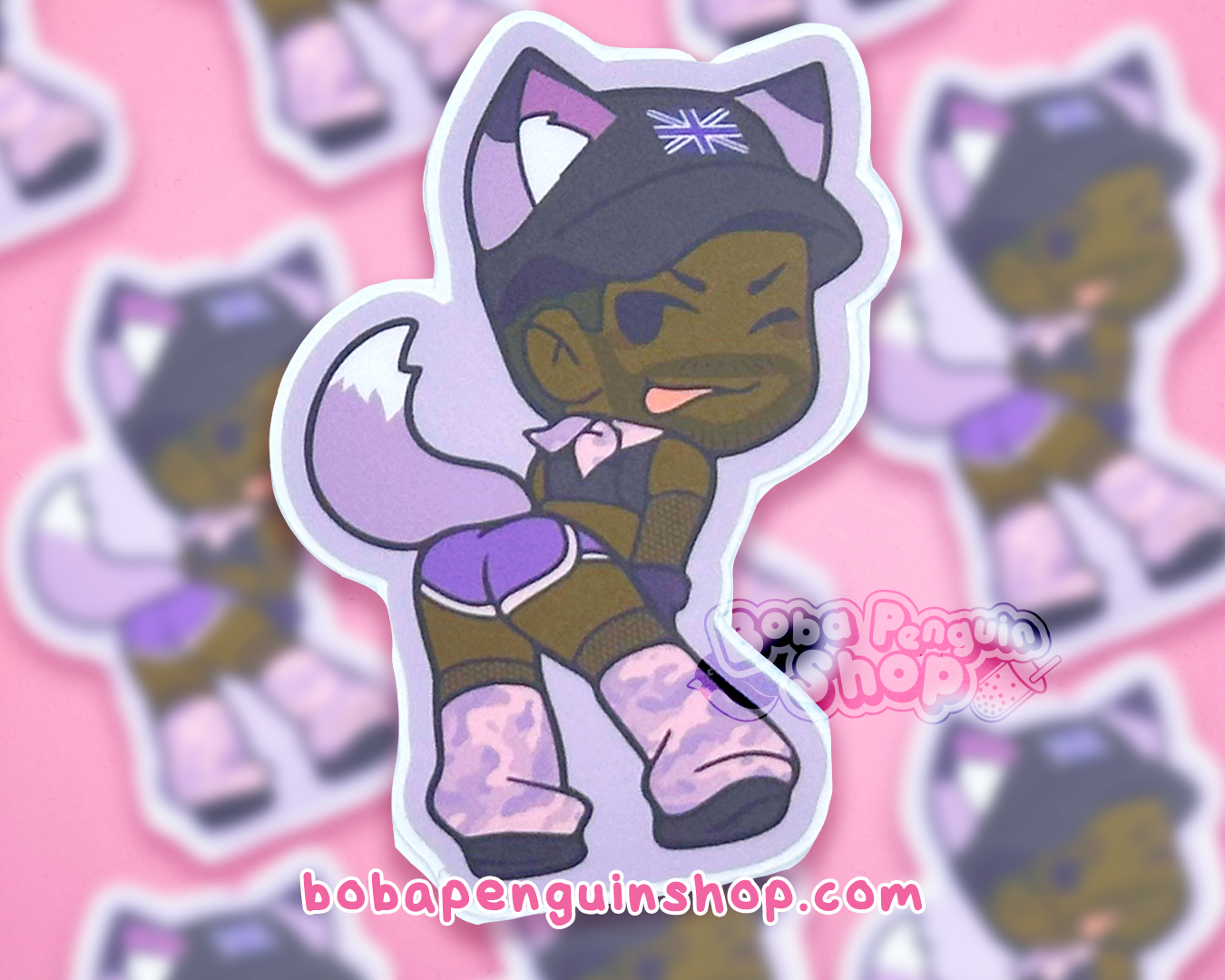CALL OF BOOTY 2.5" MINI STICKERS