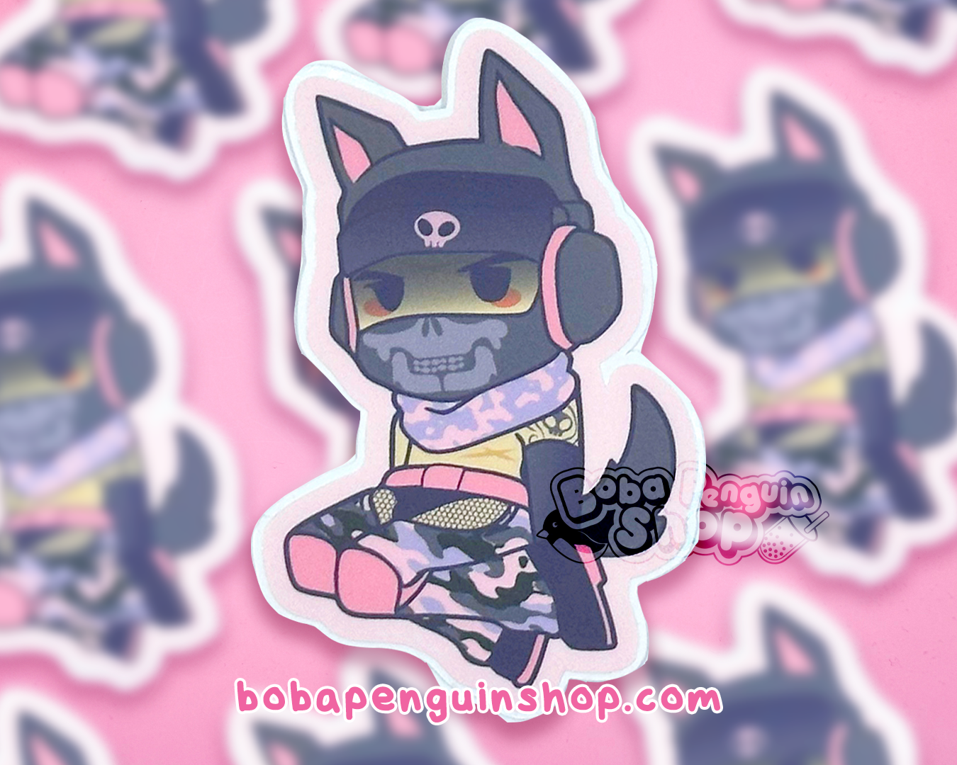 CALL OF BOOTY 2.5" MINI STICKERS