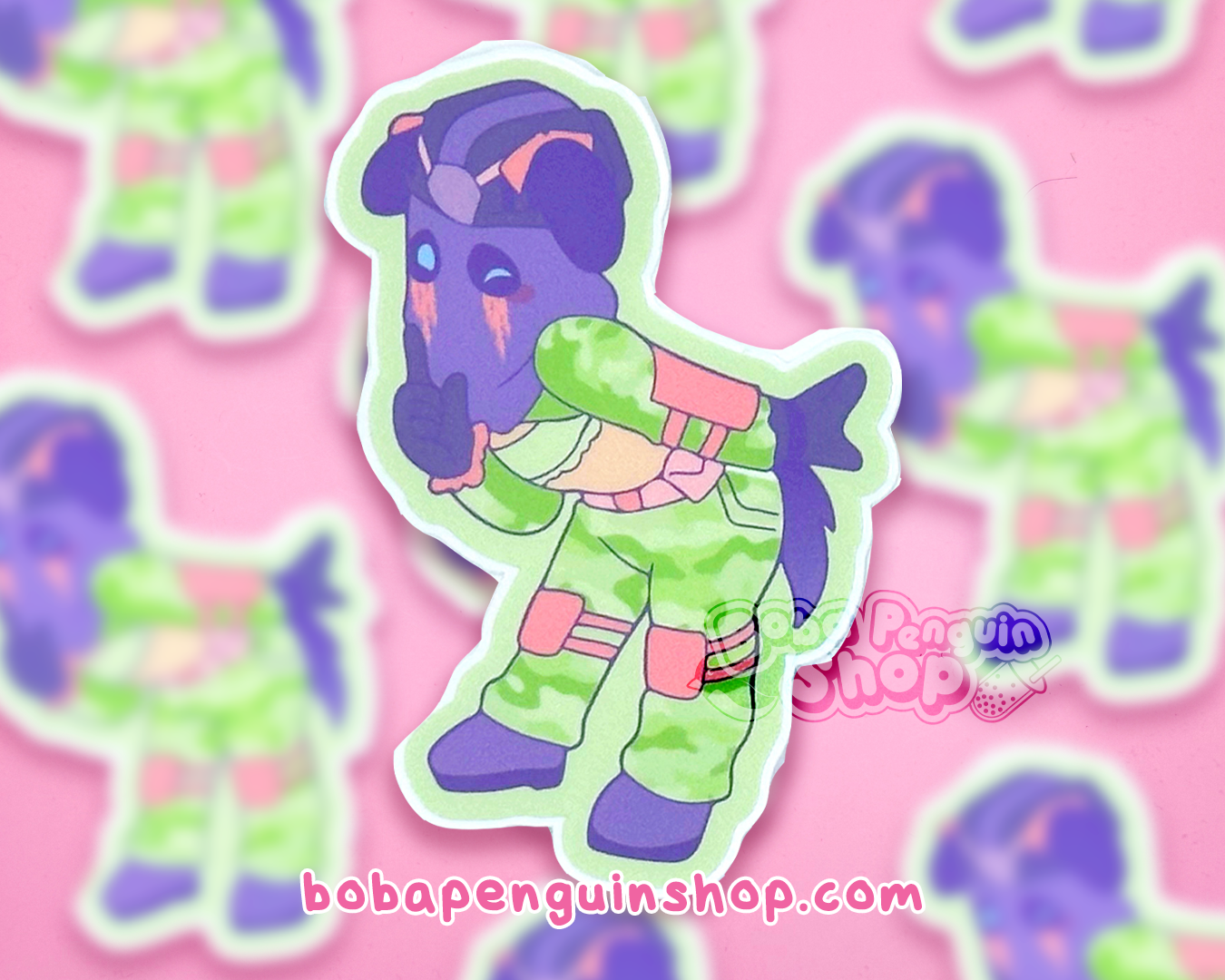 CALL OF BOOTY 2.5" MINI STICKERS