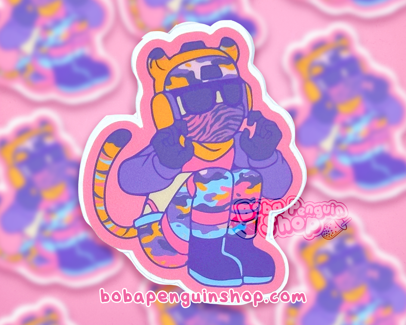 CALL OF BOOTY 2.5" MINI STICKERS