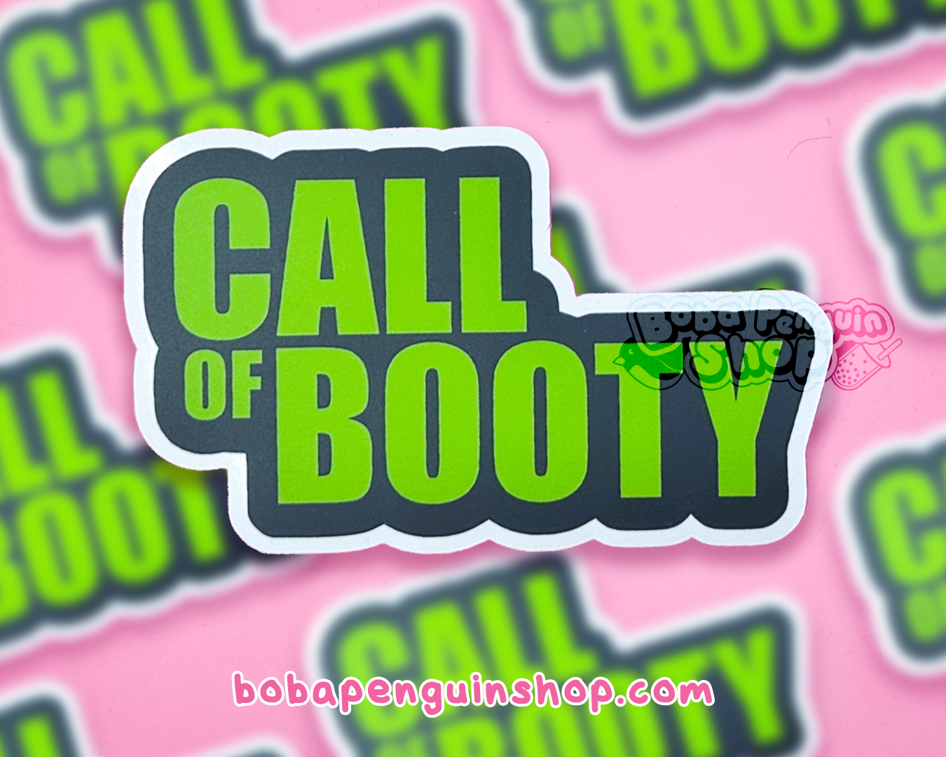 CALL OF BOO VINYL STICKER