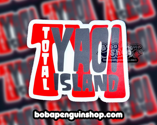 TOTAL YAOI ISLAND 2.5IN VINYL STICKER
