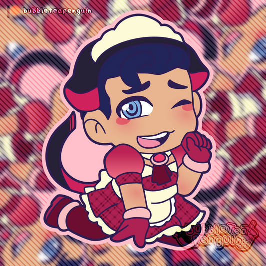 [PATREON EXCLUSIVE] SUPERMAN MAID STICKER