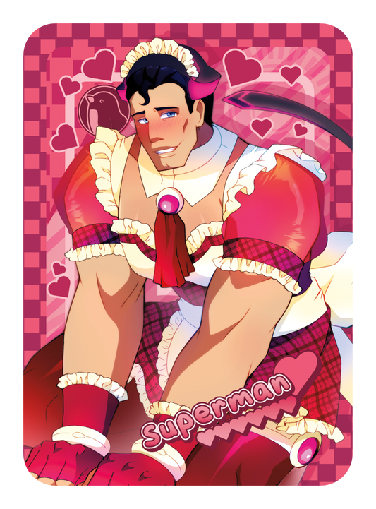 [PATREON EXCLUSIVE] SUPERMAN MAID TRADING CARD