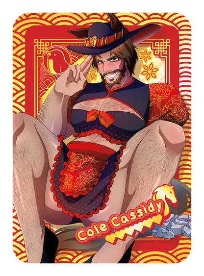 [PATREON EXCLUSIVE] COLE CASSIDY MAID TRADING CARD