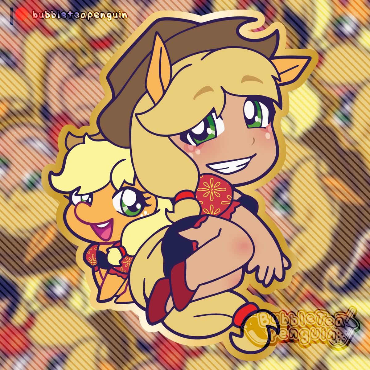 [PATREON EXCLUSIVE] APPLEJACK MAID STICKER