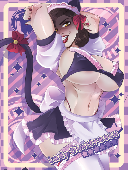 [PATREON EXCLUSIVE] LADY DIMITRESCU MAID 4 X 5.3IN PRINT