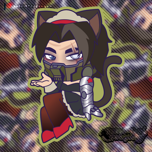 [PATREON EXCLUSIVE] BUCKY BARNES MAID STICKER