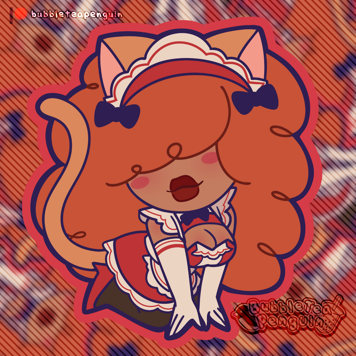 [PATREON EXCLUSIVE] SARA BELLUM MAID STICKER