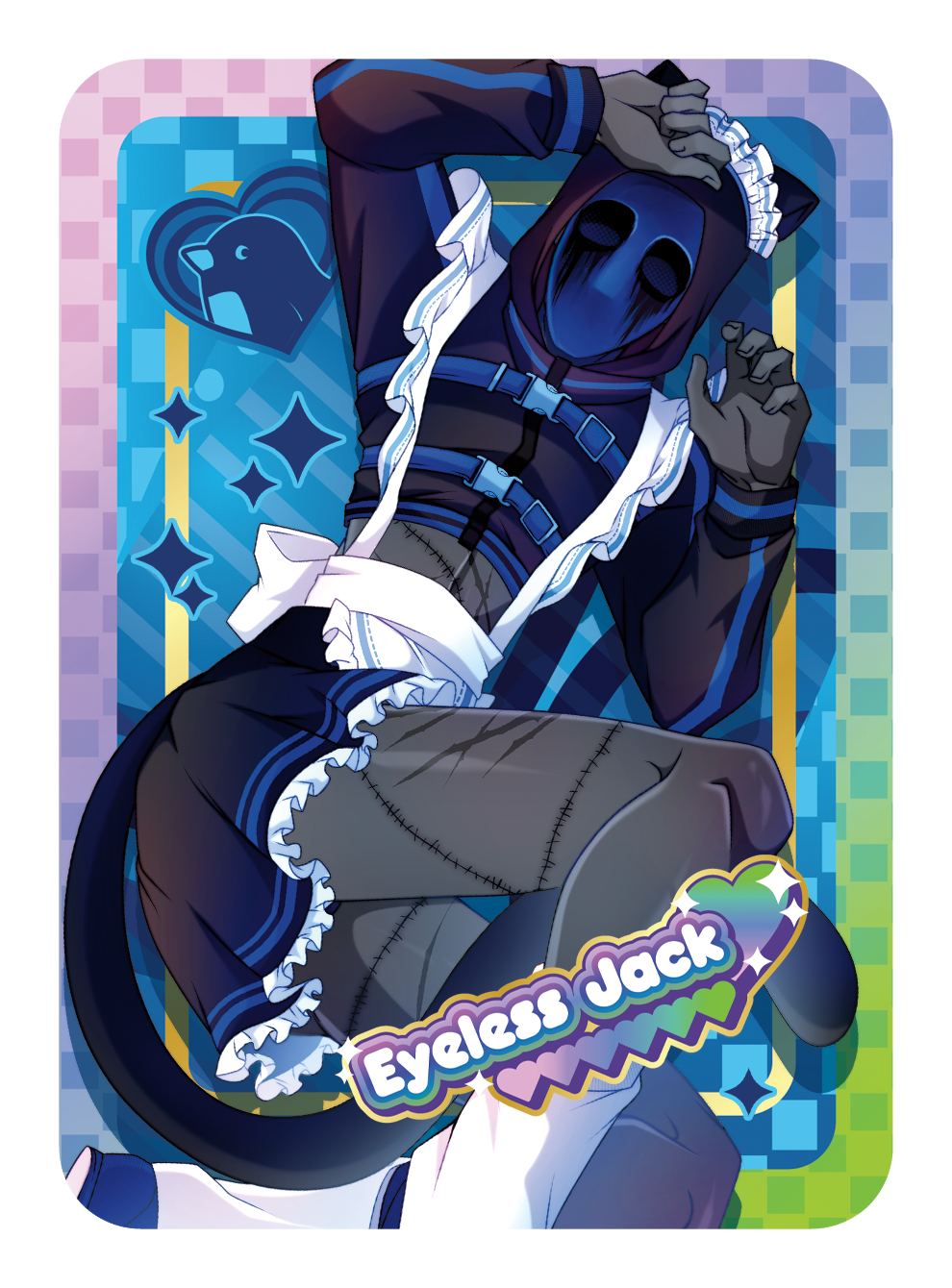 [PATREON EXCLUSIVE] EYELESS JACK SPECIAL MAID TRADING CARD