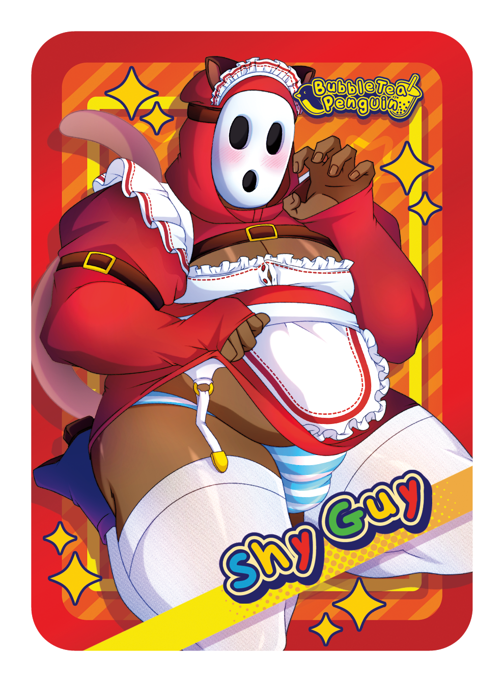 [PATREON EXCLUSIVE] SHY GUY MAID TRADING CARD
