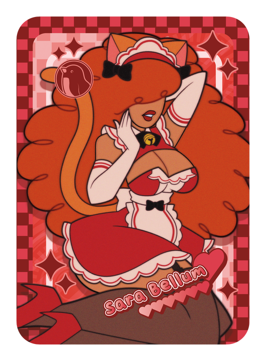 [PATREON EXCLUSIVE] SARA BELLUM MAID TRADING CARD