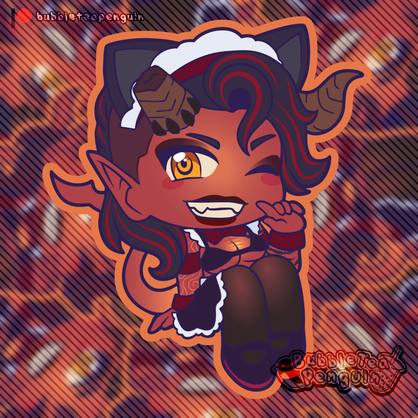 [PATREON EXCLUSIVE] KARLACH MAID STICKER