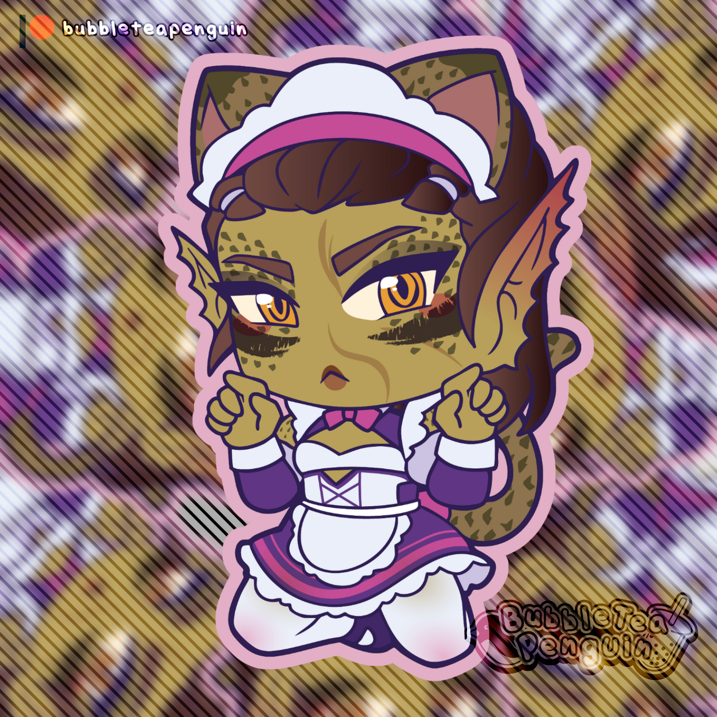 [PATREON EXCLUSIVE] LAE'ZEL MAID STICKER