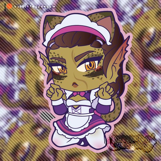 [PATREON EXCLUSIVE] LAE'ZEL MAID STICKER