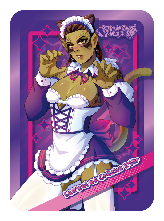 [PATREON EXCLUSIVE] LAE'ZEL MAID TRADING CARD