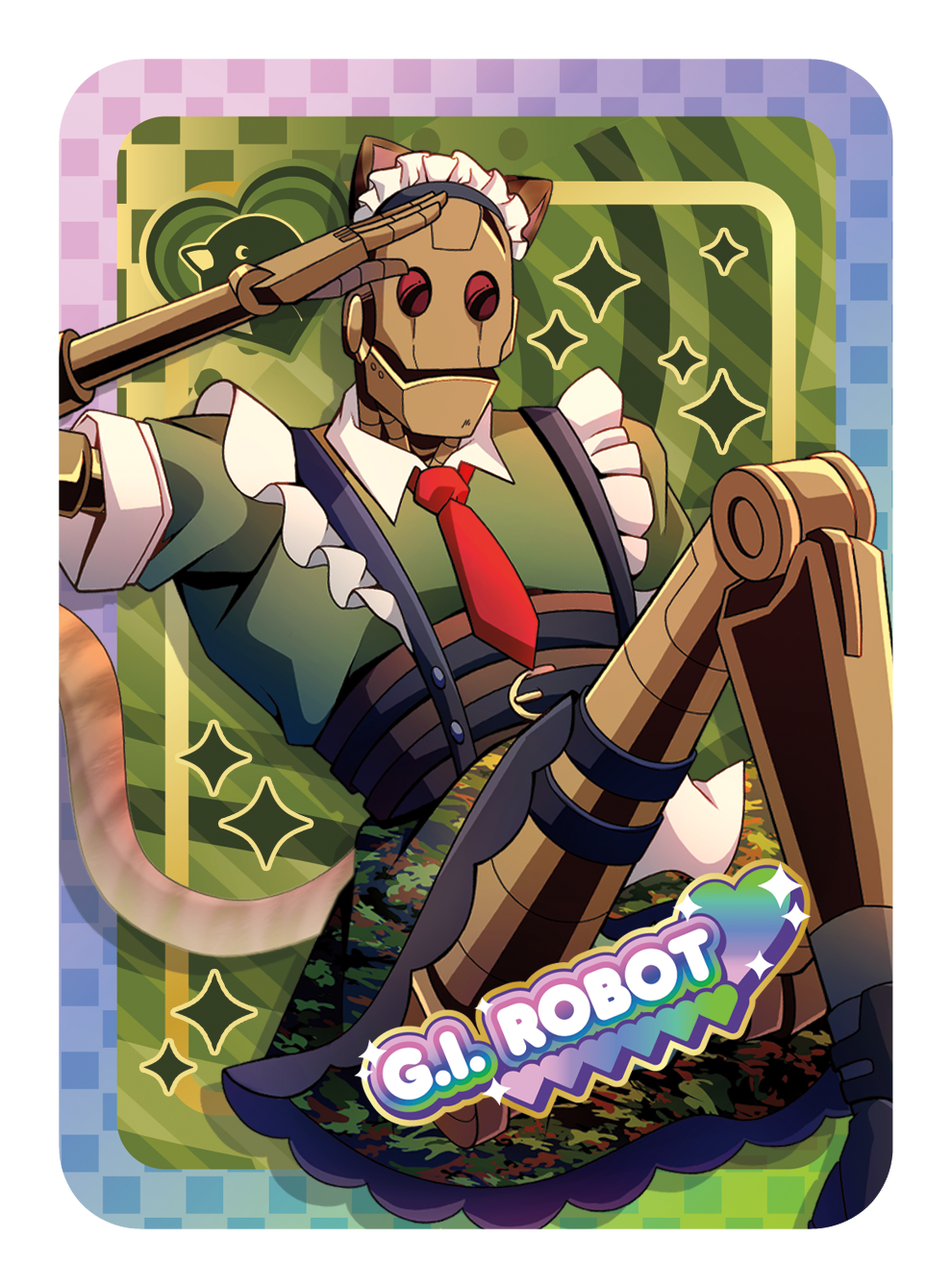 [PATREON EXCLUSIVE] G.I. ROBOT SPECIAL MAID TRADING CARD