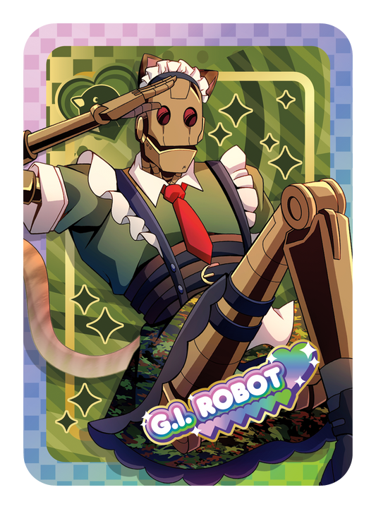 [PATREON EXCLUSIVE] G.I. ROBOT SPECIAL MAID TRADING CARD