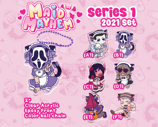 MAID MAYHEM 2IN CHARMS [SERIES 1: 2021 SET]