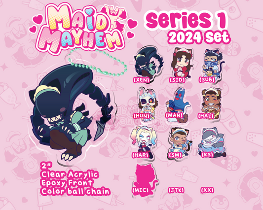 MAID MAYHEM 2IN CHARMS [SERIES 1: 2024 SET]