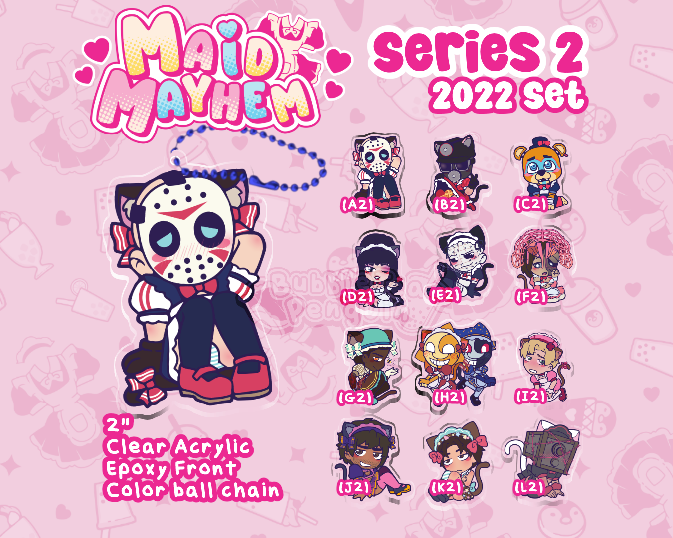 MAID MAYHEM 2IN CHARMS [SERIES 2: 2022 SET]